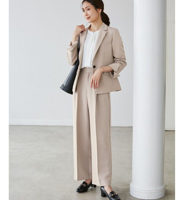 Rope&rsquo;Picnic「【花粉ガード】360&deg;ウルトラストレッチ テーラードジャケット/セットアップ対応」|テーラードジャケット|