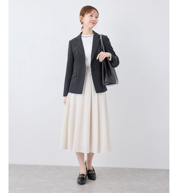 Rope&rsquo;Picnic「【花粉ガード】360&deg;ウルトラストレッチ テーラードジャケット/セットアップ対応」|テーラードジャケット|