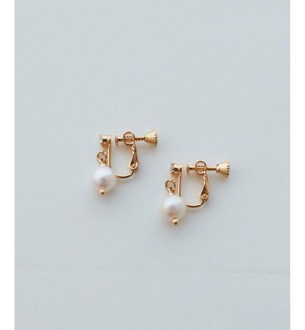 ROPE PICNIC PASSAGE「ドループオーロラ淡水パールイヤリング」|イヤリング|