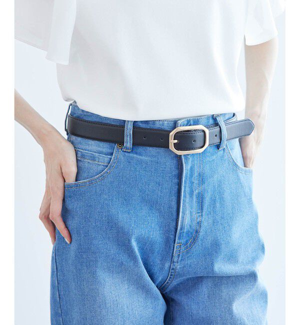 ROPE PICNIC PASSAGE「28mmスクエアバックルステッチベルト」|ベルト|クロメイン