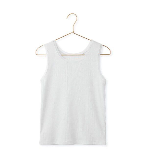 Rope&rsquo;Picnic「シアードッキングラメテレコタンクトップ」|タンクトップ|