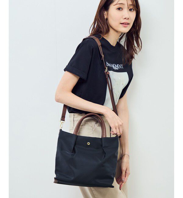 ROPE PICNIC PASSAGE「【Legato Largo/レガートラルゴ】肩楽ショルダーバッグ」|ショルダー・メッセンジャー|ネイビー(40)