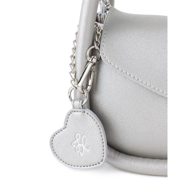 ROPE PICNIC PASSAGE「ハートチャーム付きミニレトルショルダーバッグ」|ショルダー・メッセンジャー|