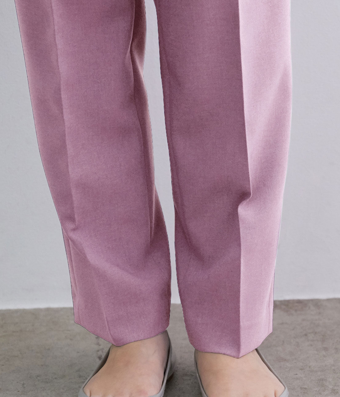 ADAM ET ROPE'「＜洗える＞スリムスラックス」|スラックス|