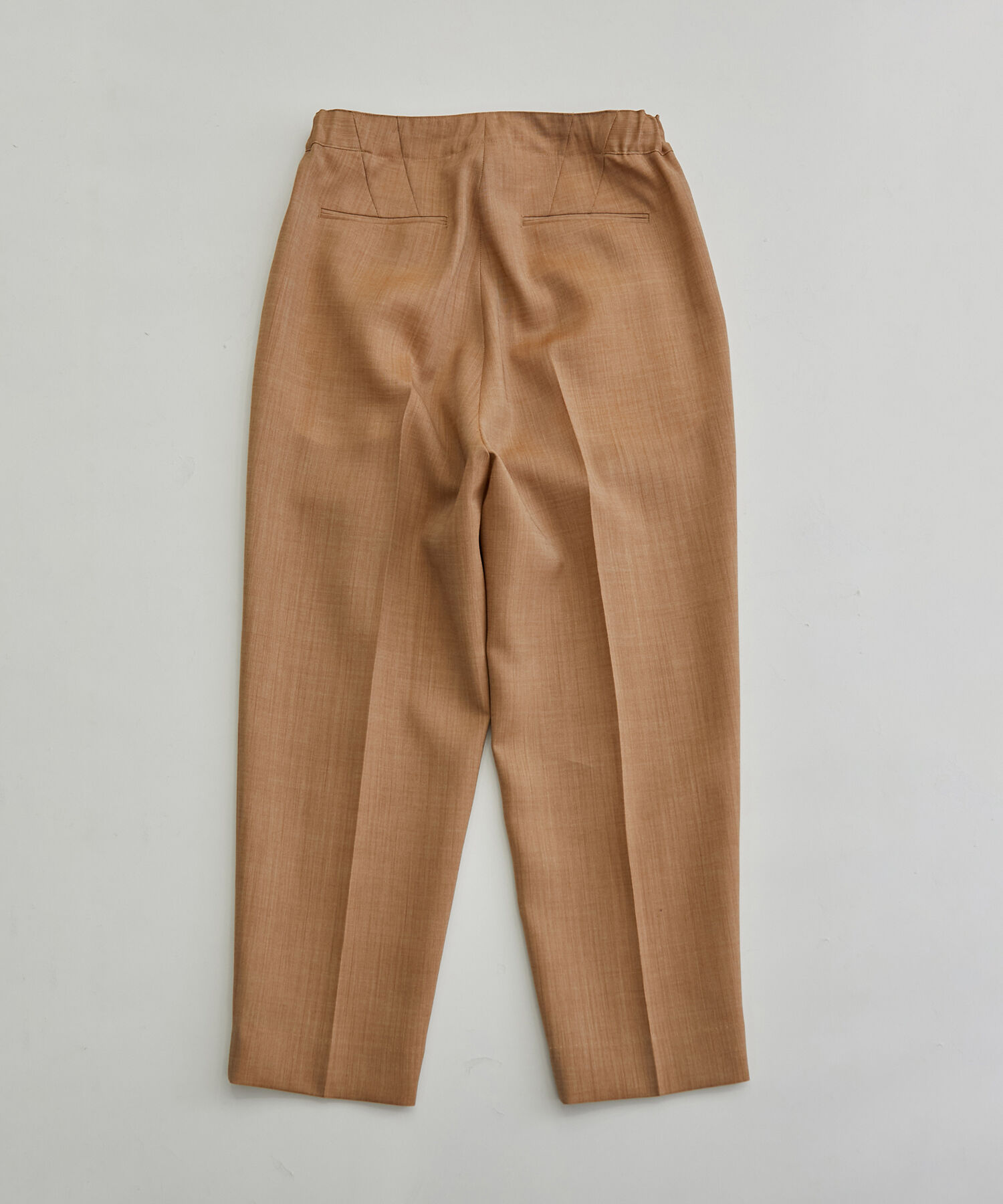 ADAM ET ROPE'「【NIKKE】ハード キューバビーチ 2タック ワイドテーパード スラックス / セットアップ対応 / スリーピース」|スラックス|