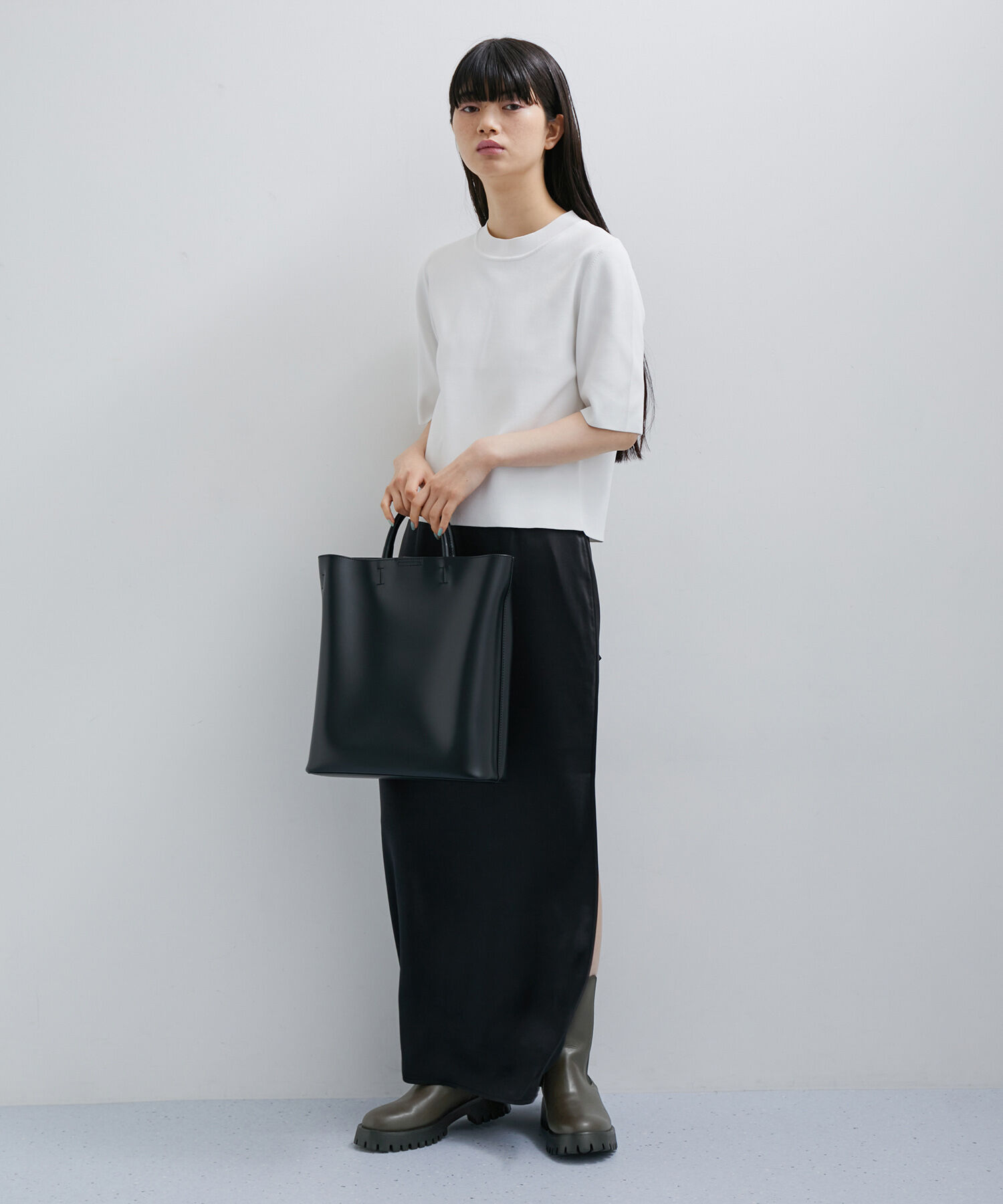 ADAM ET ROPE'「【WEB限定・晴雨兼用】ミドル丈ラグソールサイドゴアブーツ」|その他|