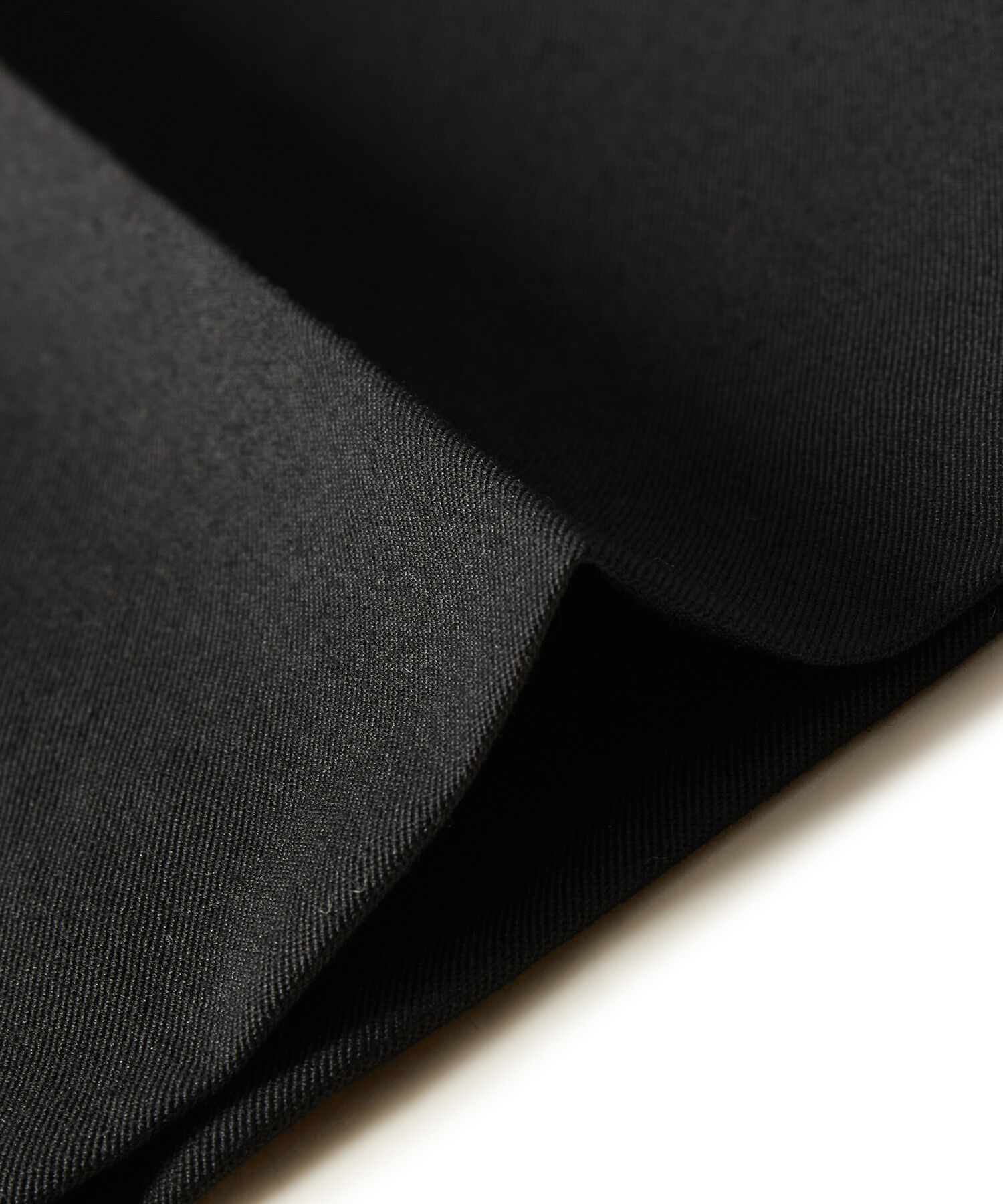 ADAM ET ROPE'「【洗える】ウールギャバ2タックワイドスラックス」|スラックス|