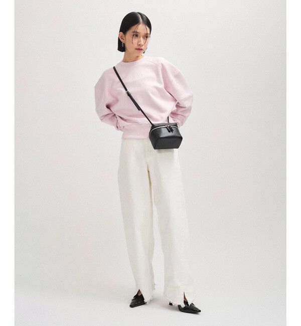 ADAM ET ROPE'「【サステナブル】ルーズフィットアジャストデニム」|デニム|