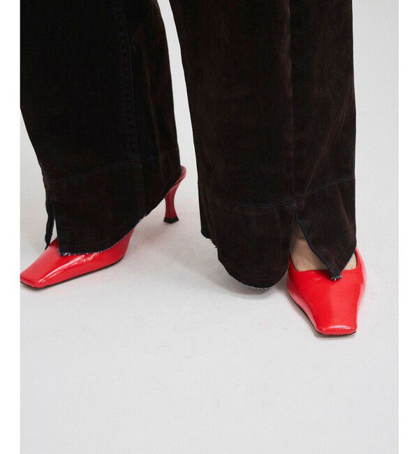 ADAM ET ROPE'「【サステナブル】ルーズフィットアジャストデニム」|デニム|