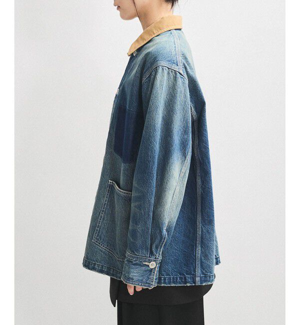 ADAM ET ROPE'「【サステナブル】カバーオールデニム」|デニムジャケット|