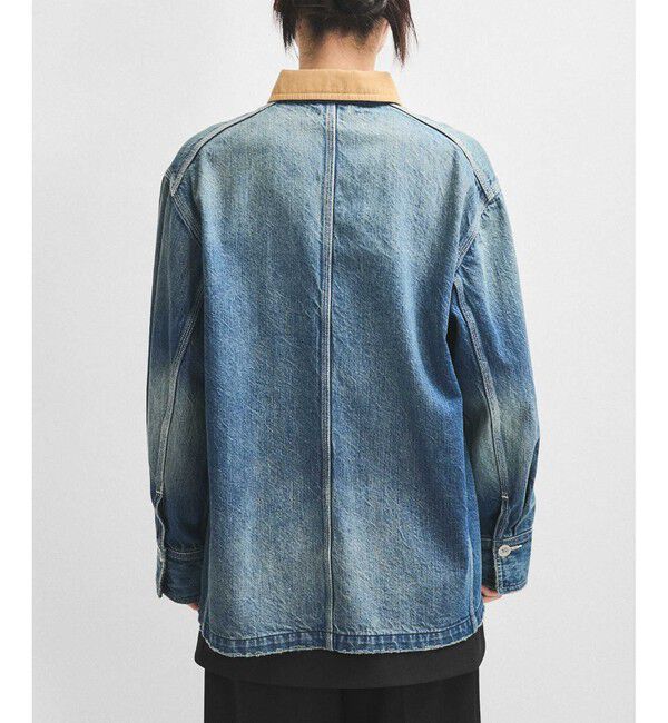 ADAM ET ROPE'「【サステナブル】カバーオールデニム」|デニムジャケット|