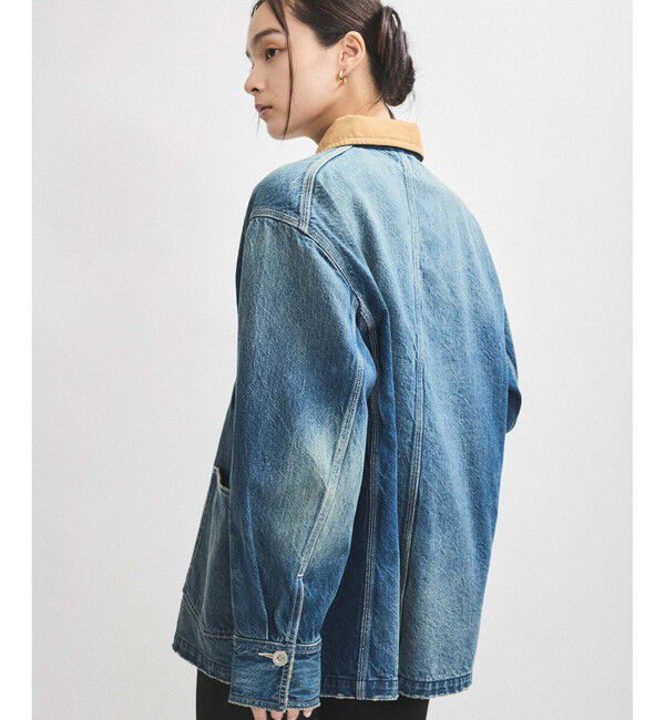 ADAM ET ROPE'「【サステナブル】カバーオールデニム」|デニムジャケット|