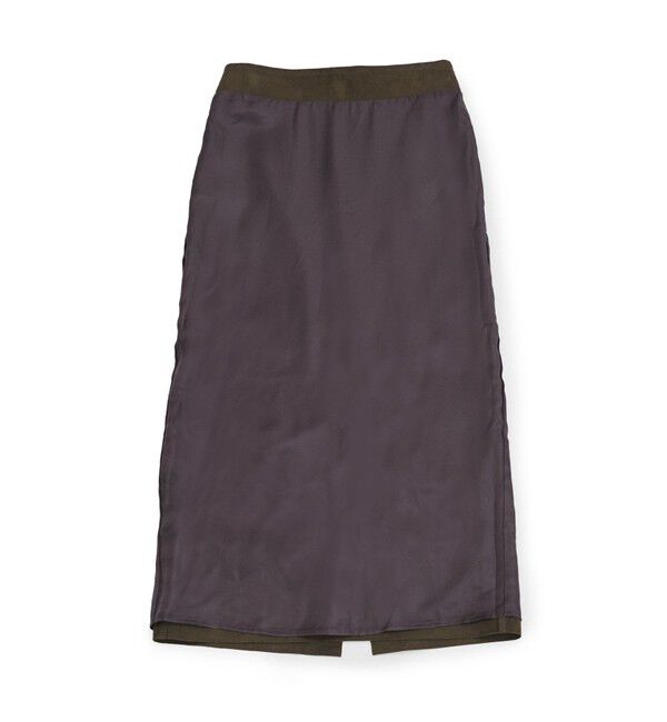 ADAM ET ROPE'「シンセティックスエードペンシルマキシスカート」|スカート|