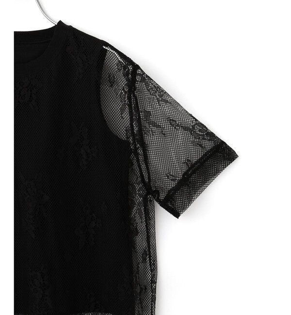 ADAM ET ROPE'「レースTEE」|Tシャツ・カットソー|