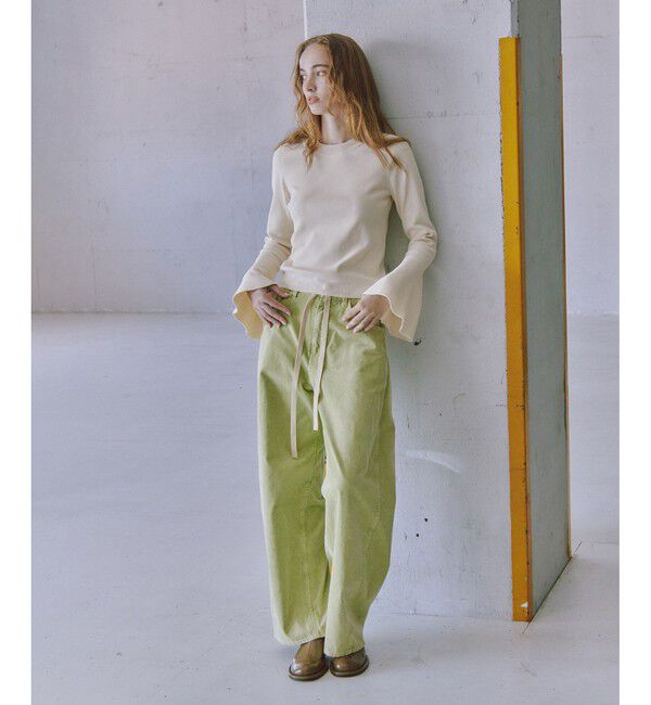 ADAM ET ROPE'「ラウンドミュール」|サンダル|