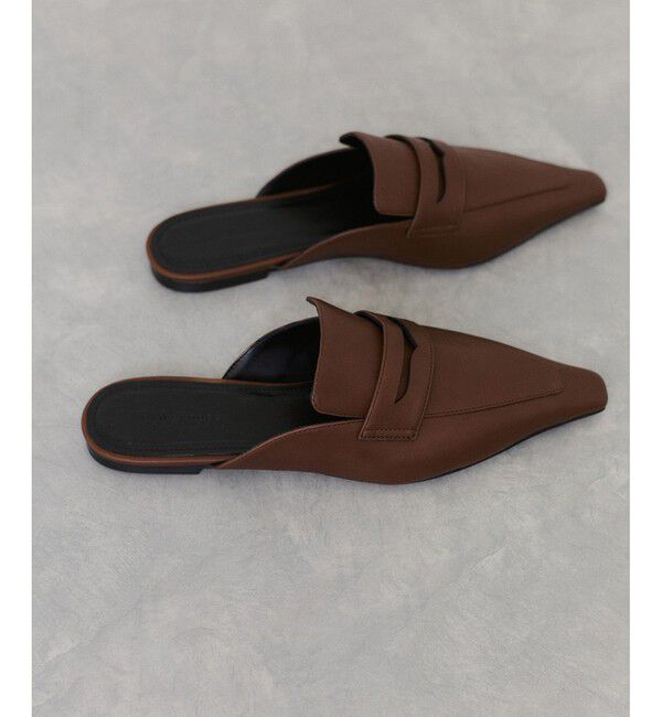 ADAM ET ROPE'「ローファーミュール」|サンダル|