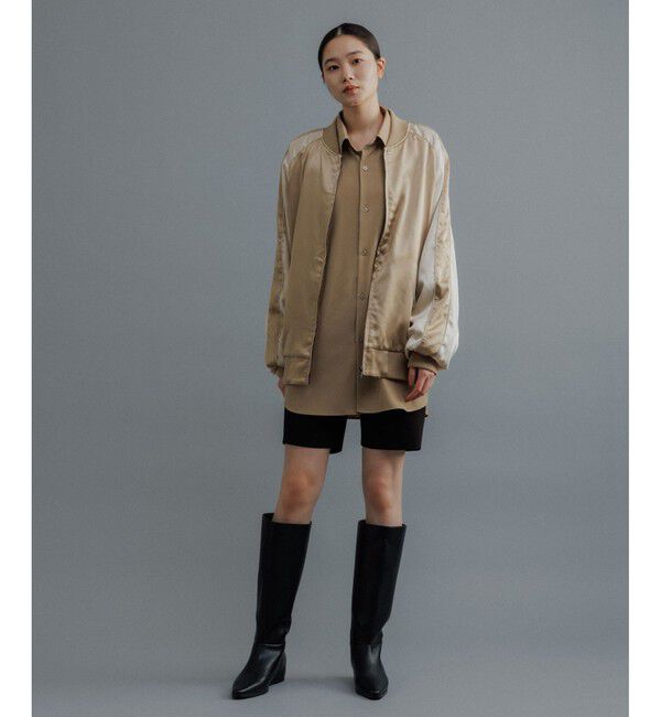 ADAM ET ROPE'「【WEB限定】スカジャン "EUPHORIA" 刺繍 ジャケット / ジップブルゾン / ロングシーズン着用可」|その他|