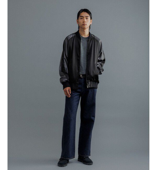 ADAM ET ROPE'「【WEB限定】スカジャン "EUPHORIA" 刺繍 ジャケット / ジップブルゾン / ロングシーズン着用可」|その他|