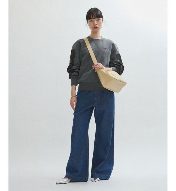 ADAM ET ROPE'「【サステナブル】スプリットレザーミドルショルダーバッグ」|ショルダー・メッセンジャー|