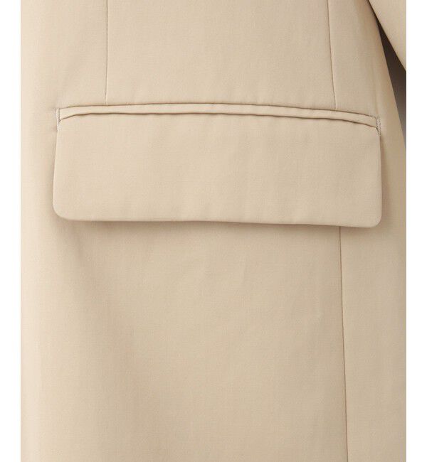 ADAM ET ROPE'「シルキーリラックスジャケット」|テーラードジャケット|