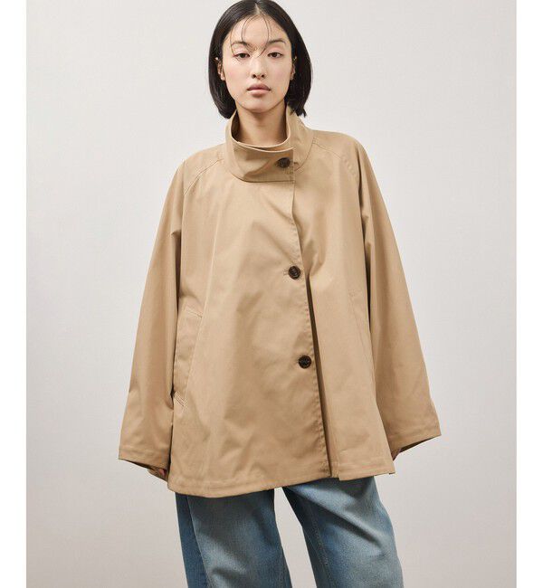 ADAM ET ROPE'「フレアーミドルトレンチコート」|トレンチコート|