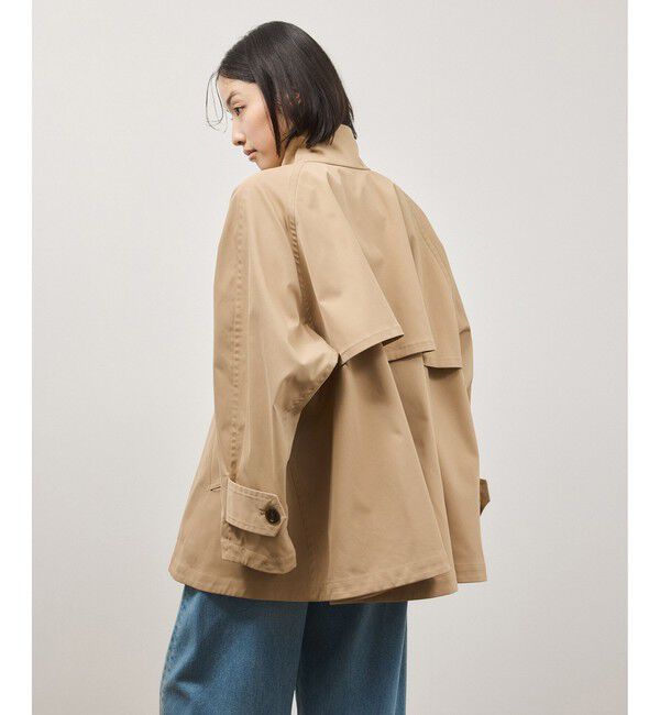 ADAM ET ROPE'「フレアーミドルトレンチコート」|トレンチコート|