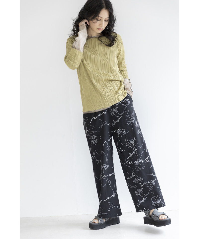  「ピンタックTシャツ」|Tシャツ・カットソー|