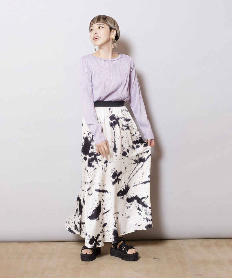  「ピンタックTシャツ」|Tシャツ・カットソー|