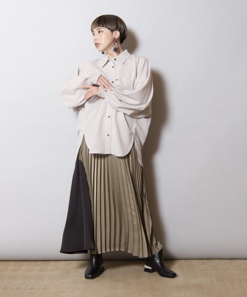  「ドルマンタックシャツ」|シャツ・ブラウス|