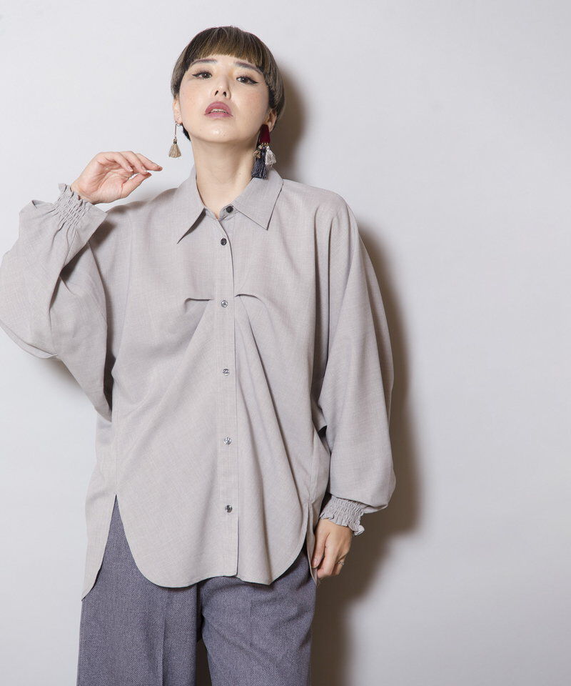  「ドルマンタックシャツ」|シャツ・ブラウス|