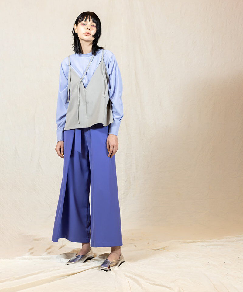  「2WAYアシンメトリービスチェ」|キャミソール|