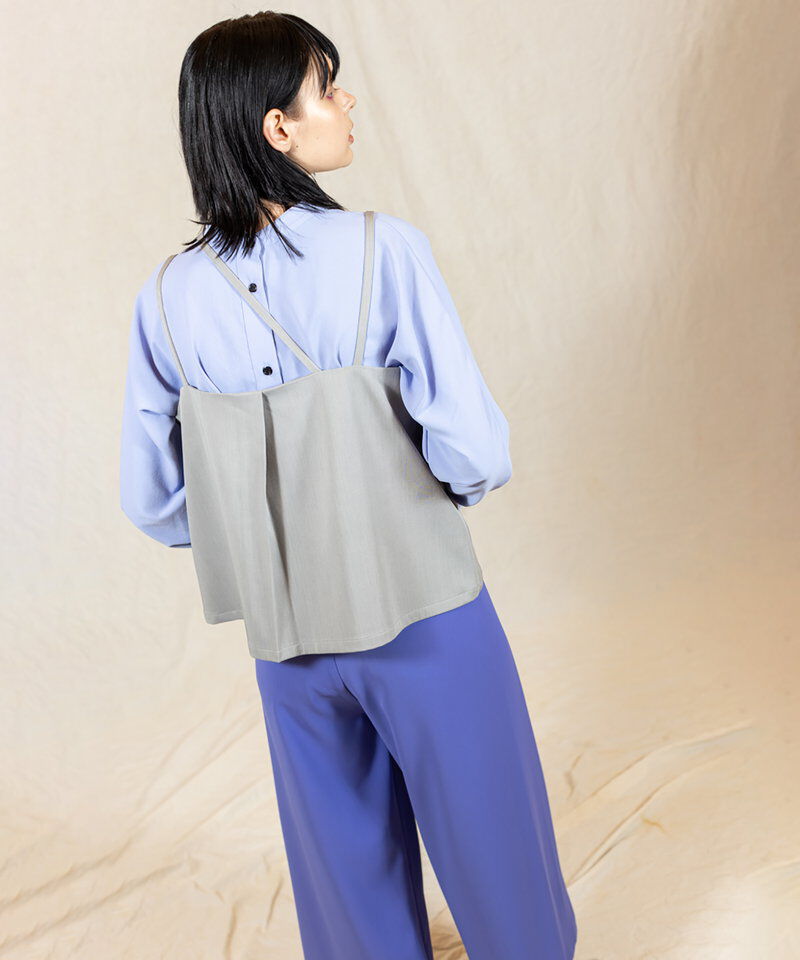  「2WAYアシンメトリービスチェ」|キャミソール|