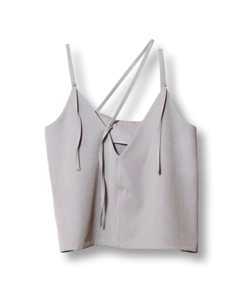  「2WAYアシンメトリービスチェ」|キャミソール|