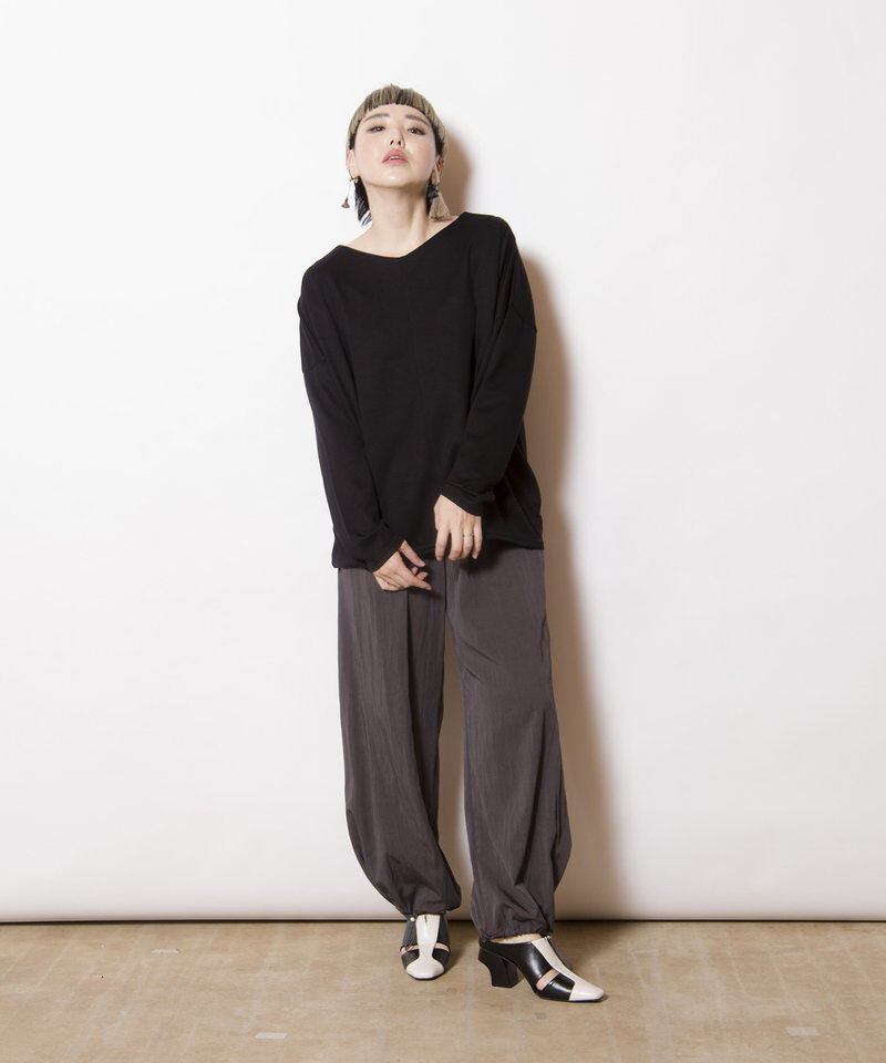  「ドロストヘムサイドタックパンツ」|その他|