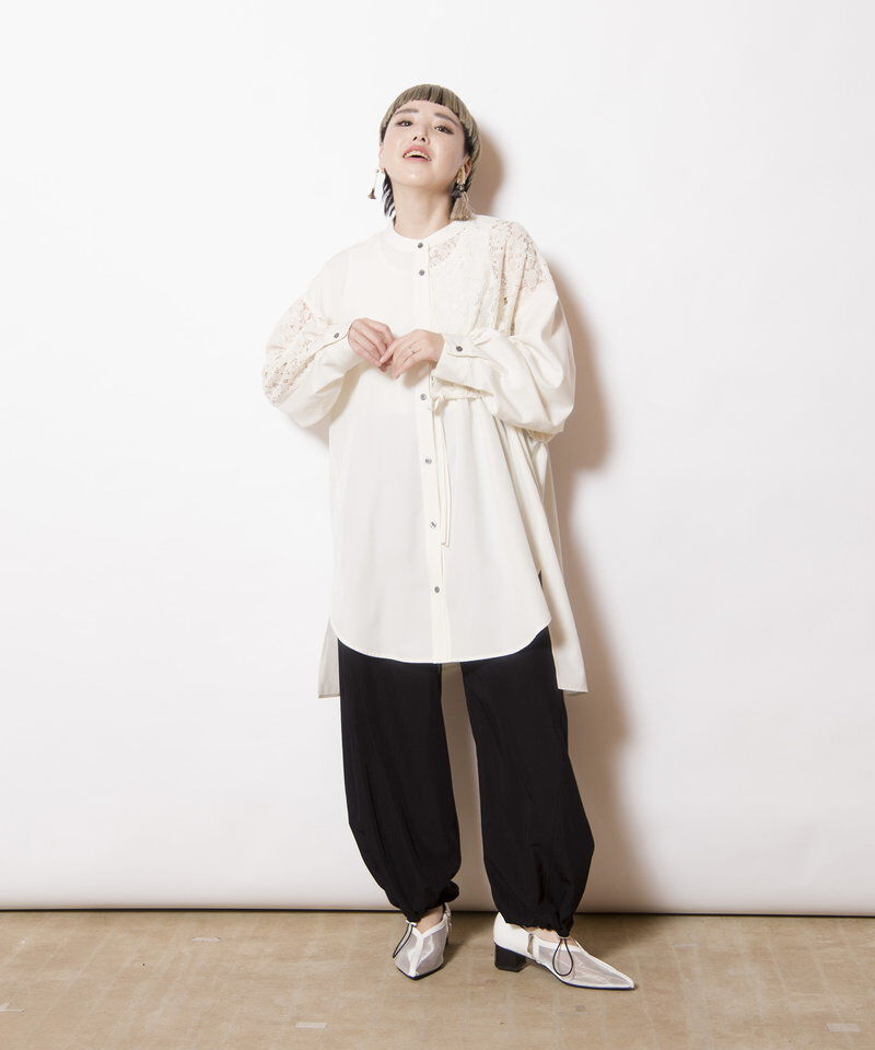  「ドロストヘムサイドタックパンツ」|その他|