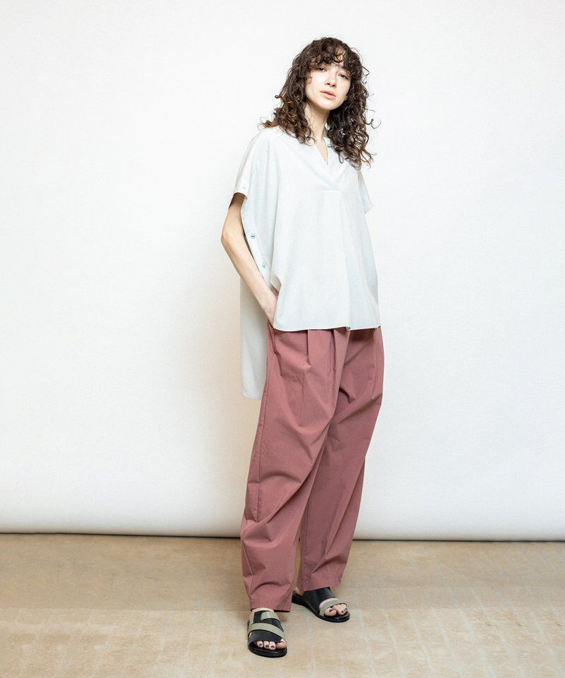  「タックカーブパンツ」|チノ|