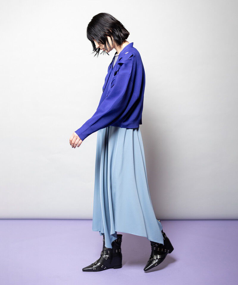  「編込ニットカーディガン」|カーディガン|