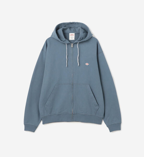 DANTON「DANTON | コットン ジップパーカー MEN」|パーカー|