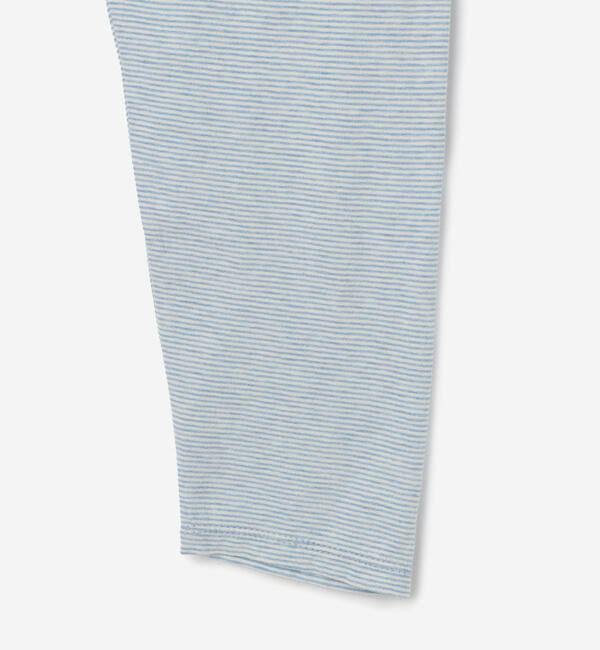  「MEYAME | オーガニックコットン ボーダー長袖Tシャツ WOMEN」|Tシャツ・カットソー|