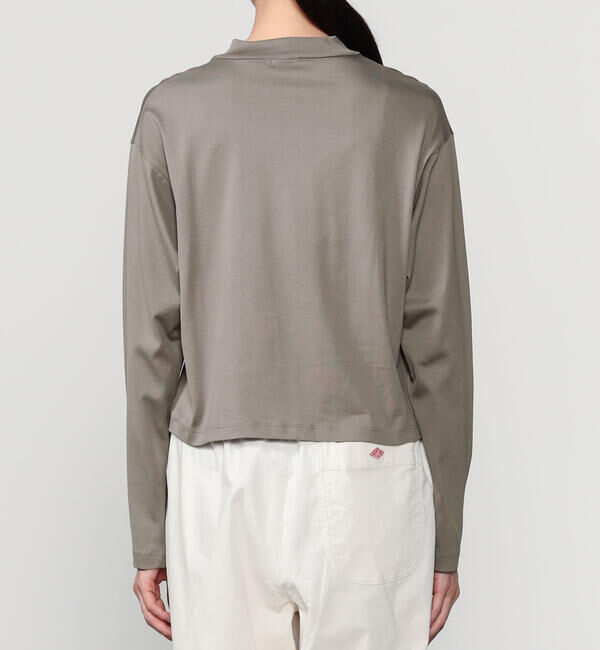 handvaerk「handvaerk | 60/2 ハイネック長袖Tシャツ WOMEN」|Tシャツ・カットソー|