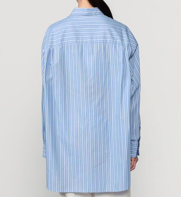 GYMPHLEX「Gymphlex | コットンポリエステル レギュラーカラーチュニックシャツ WOMEN」|シャツ・ブラウス|