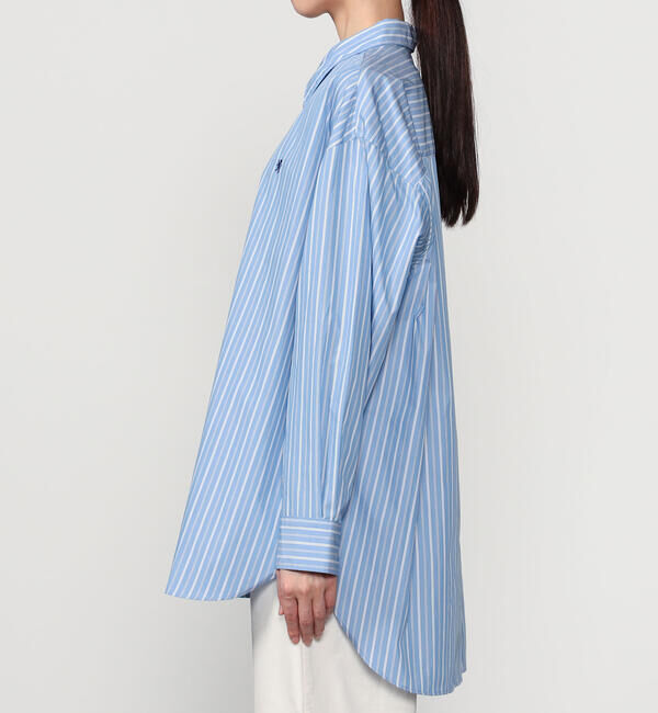 GYMPHLEX「Gymphlex | コットンポリエステル レギュラーカラーチュニックシャツ WOMEN」|シャツ・ブラウス|