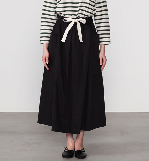  「nicholson & nicholson | 〈別注〉 コットン タックスカート WOMEN」|スカート|