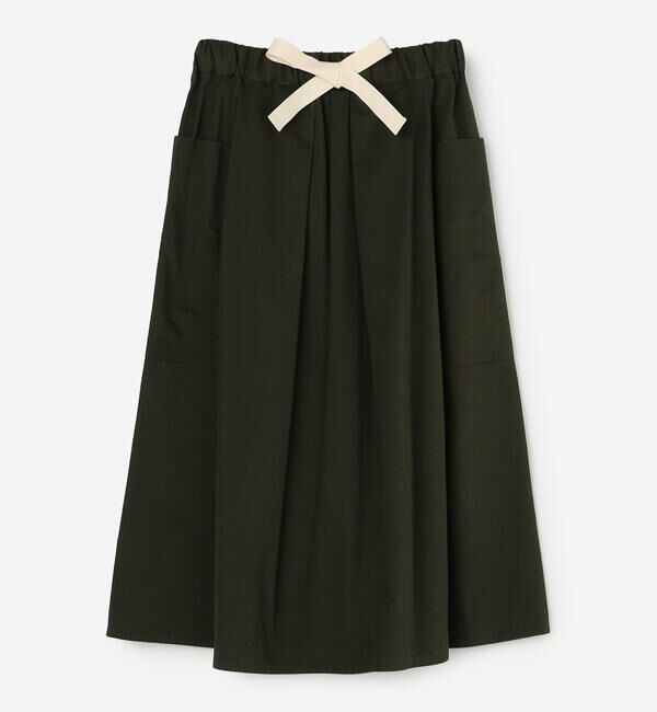  「nicholson & nicholson | 〈別注〉 コットン タックスカート WOMEN」|スカート|DKBROWN