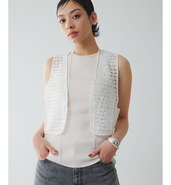 GEMINI「【GEMINI】アメスリRIBタンクトップ」|ニット・セーター|