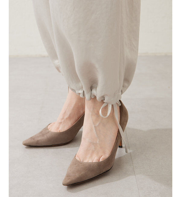  「サテンドロストパンツ」|チノ|