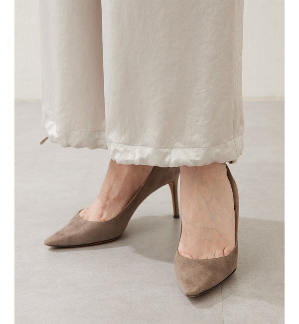  「サテンドロストパンツ」|チノ|