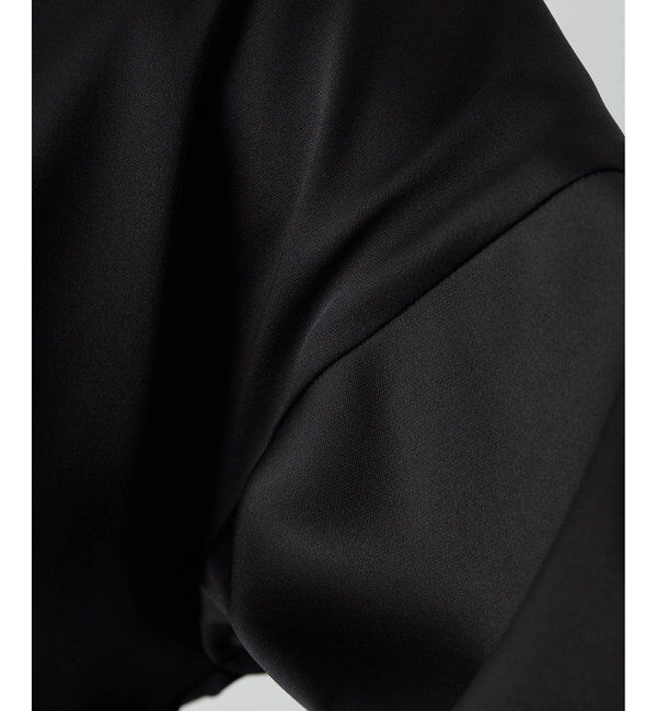  「ストレッチサテンブラウス」|シャツ・ブラウス|