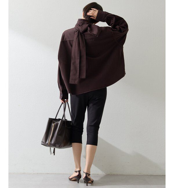  「デニムボウタイシャツ」|シャツ・ブラウス|