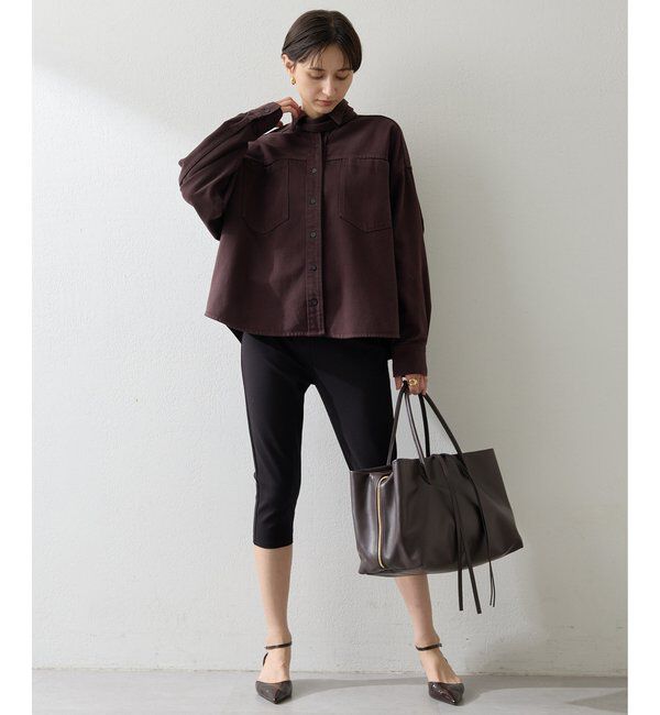  「デニムボウタイシャツ」|シャツ・ブラウス|